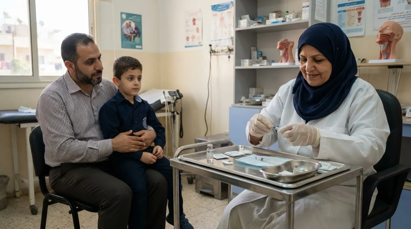 الخناق (الدفتيريا): مرض بكتيري خطير والوقاية بالتطعيم — شرح لمخاطر الدفتيريا وطرق انتقالها وأهمية التطعيم للوقاية من مضاعفاتها الصحية الخطيرة.