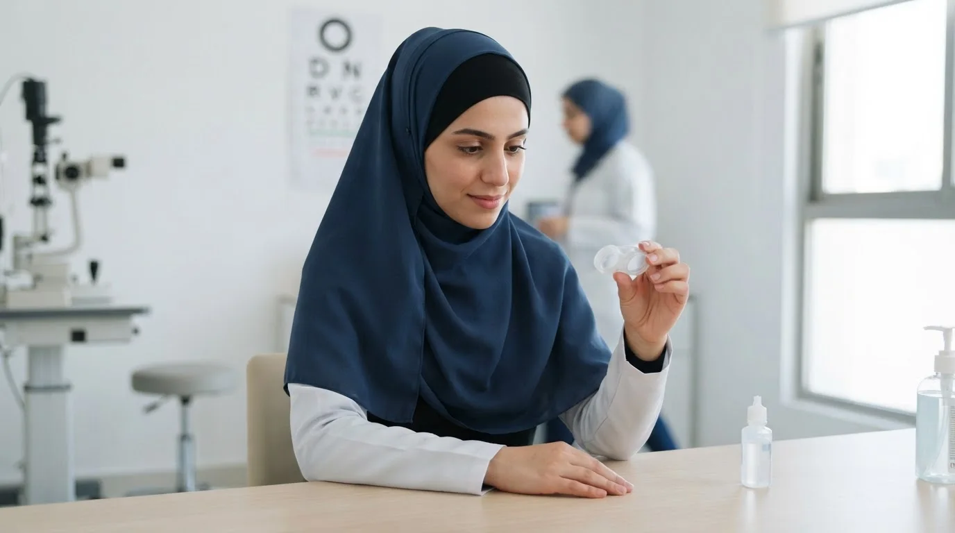 العدسات اللاصقة: دليل شامل للاختيار، العناية، وتجنب المضاعفات — استعراض لأنواع العدسات اللاصقة، كيفية اختيار الأنسب منها، وإرشادات العناية اليومية للوقاية.