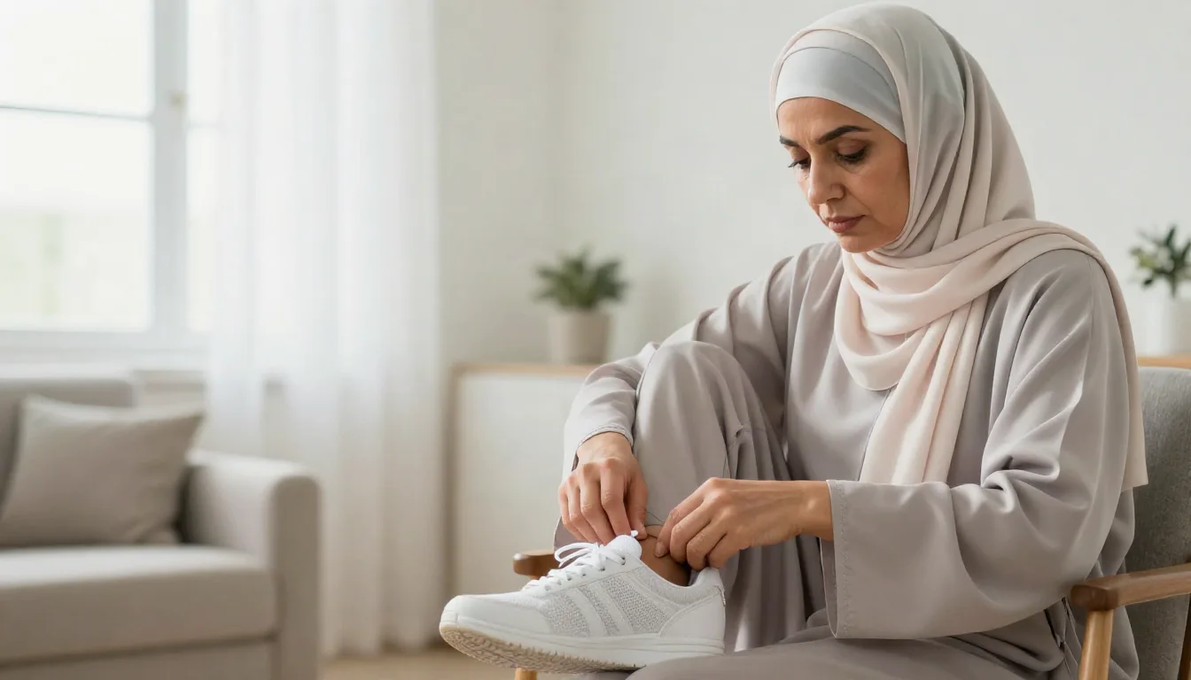 صحة القدمين: دليل العناية اليومية واختيار الأحذية المناسبة — دليل للعناية اليومية بصحة القدمين، يتناول طرق اختيار الأحذية المناسبة والوقاية من المشاكل الشائعة التي قد تواجهها.