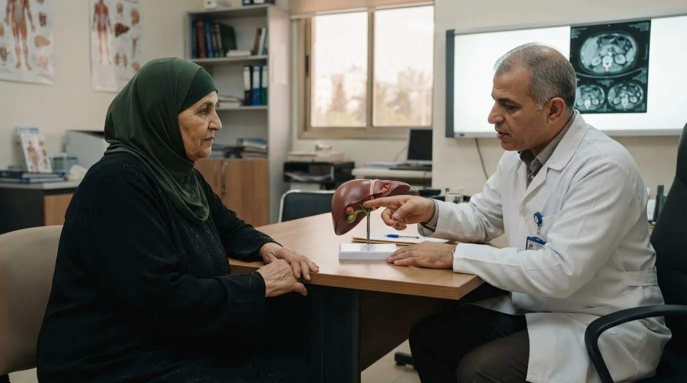 سرطان المرارة: الأعراض، التشخيص، وخيارات العلاج المتاحة — استعراض لأعراض سرطان المرارة، طرق التشخيص الحديثة، والخيارات العلاجية المتاحة للمرضى.