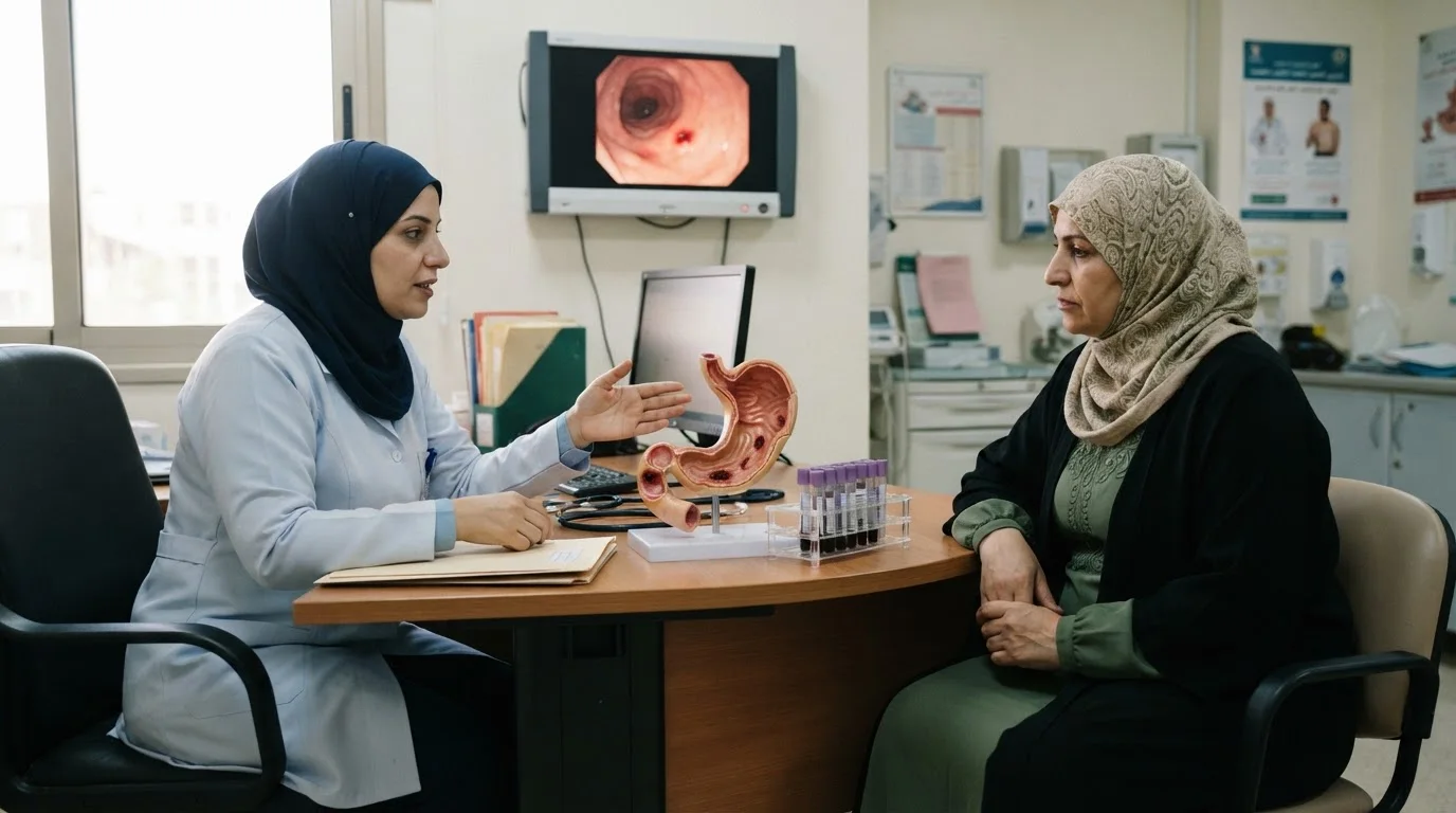 النزيف الهضمي: علاماته، أسبابه، ومتى يكون حالة طارئة؟ — شرح للنزيف الهضمي، دلالاته الصحية، وأسبابه، ومتى يجب اعتباره حالة طارئة تستوجب الرعاية.