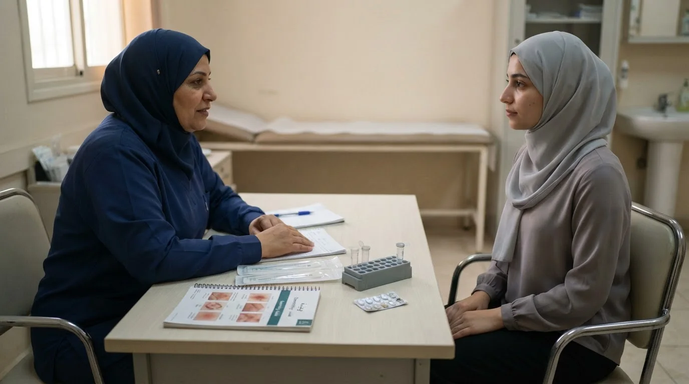 الهربس التناسلي: الأعراض، العلاج، والتعايش مع العدوى — دليل حول طرق إدارة أعراض الهربس التناسلي، خيارات العلاج المتاحة، واستراتيجيات التعايش الآمن مع العدوى.