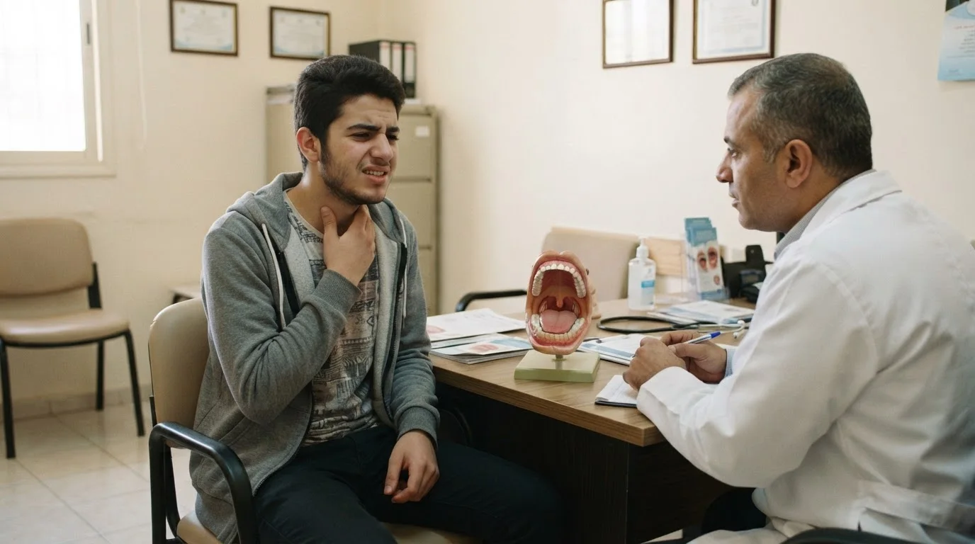 Tonsillitis: Causes, Symptoms, and When to Remove — A guide on tonsillitis, distinguishing viral from bacterial cases, and when surgery is considered.