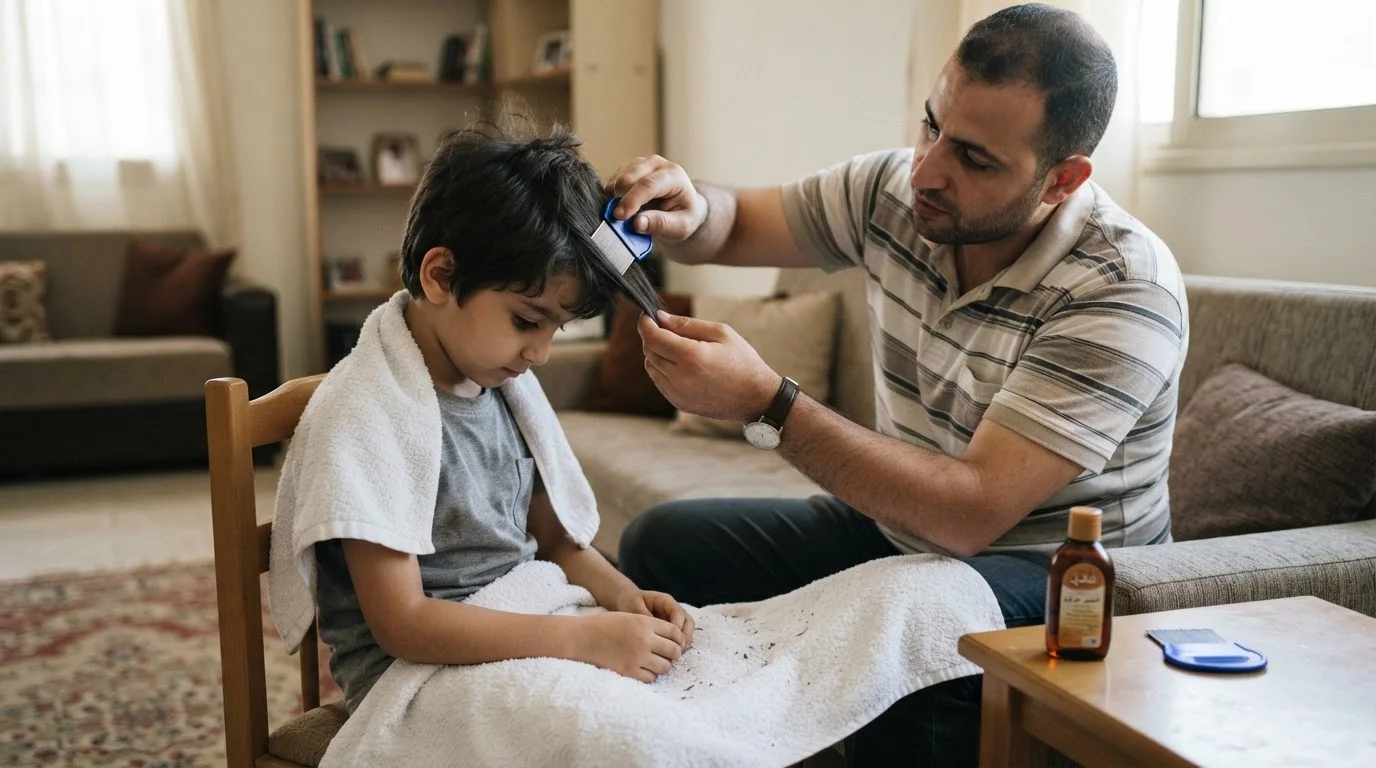قمل الرأس: طرق العدوى، العلاج الفعال، والوقاية في المدارس — حقائق حول قمل الرأس وطرق انتشاره، مع دليل للعلاج والوقاية في البيئات المدرسية والمنزلية.