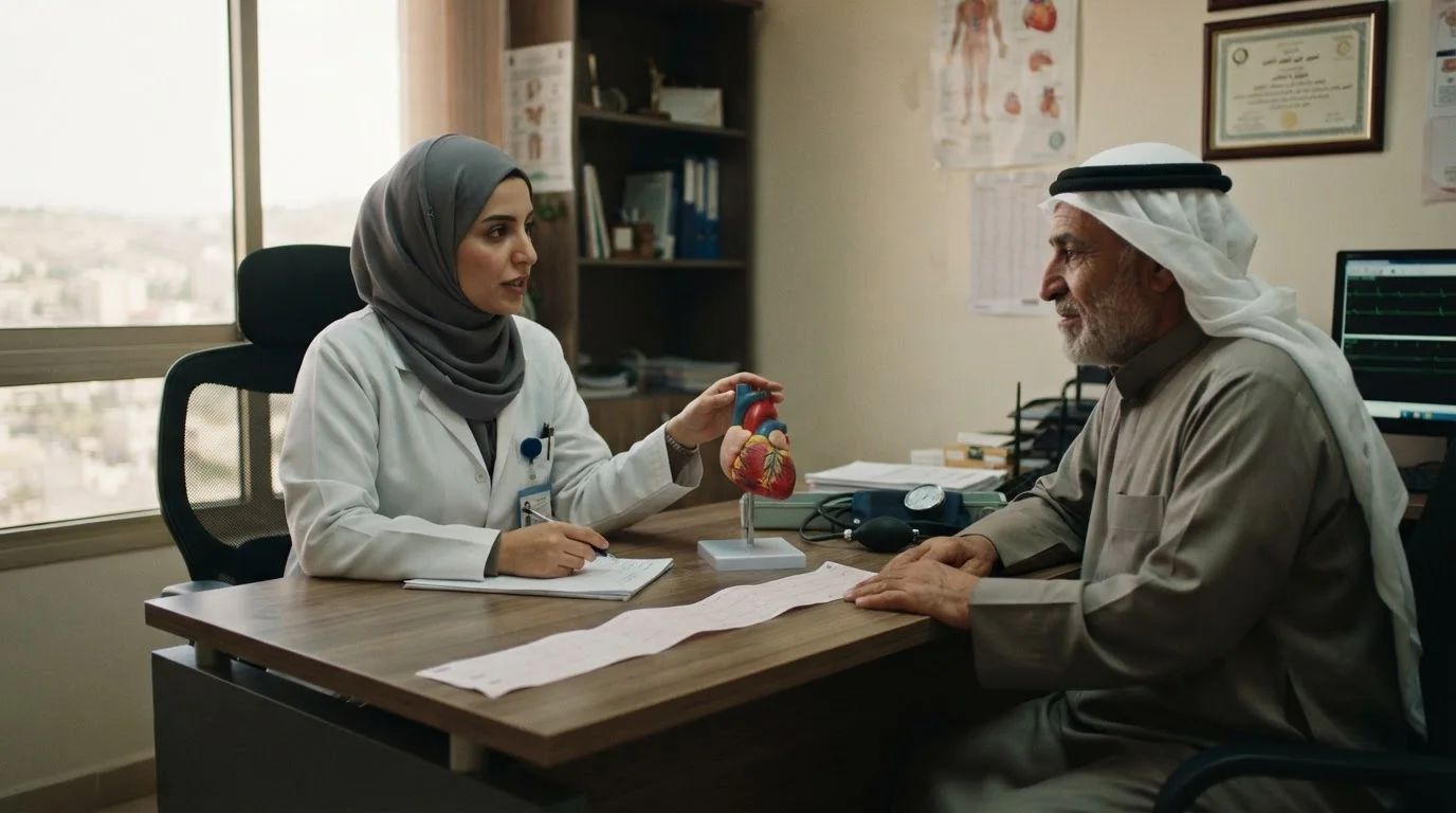 أمراض القلب الشائعة: فهم الأسباب والعلاج والوقاية — نظرة عامة على مسببات أمراض القلب، طرق تشخيصها، استراتيجيات العلاج الحديثة، وأهمية الوقاية.