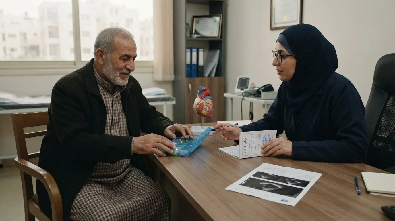 زراعة القلب: متى تكون الخيار الأخير؟ الرحلة من التقييم إلى التعافي — توضيح لمراحل زراعة القلب، بدءًا من التقييم الطبي ووصولًا إلى الرعاية المطلوبة بعد العملية.