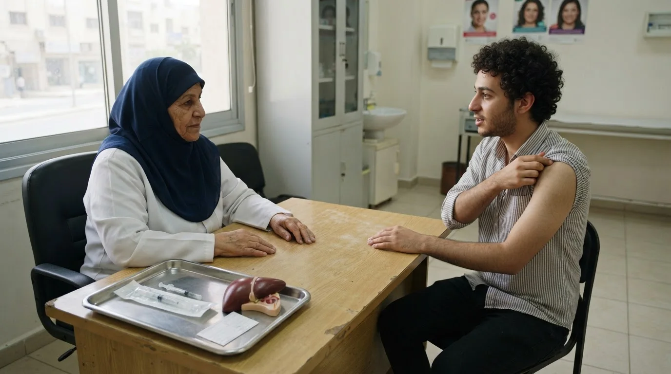 التهاب الكبد الوبائي B: فهم العدوى المزمنة وأهمية التطعيم — استكشاف طبيعة التهاب الكبد B المزمن، طرق العدوى، الأعراض، وأهمية التطعيم.