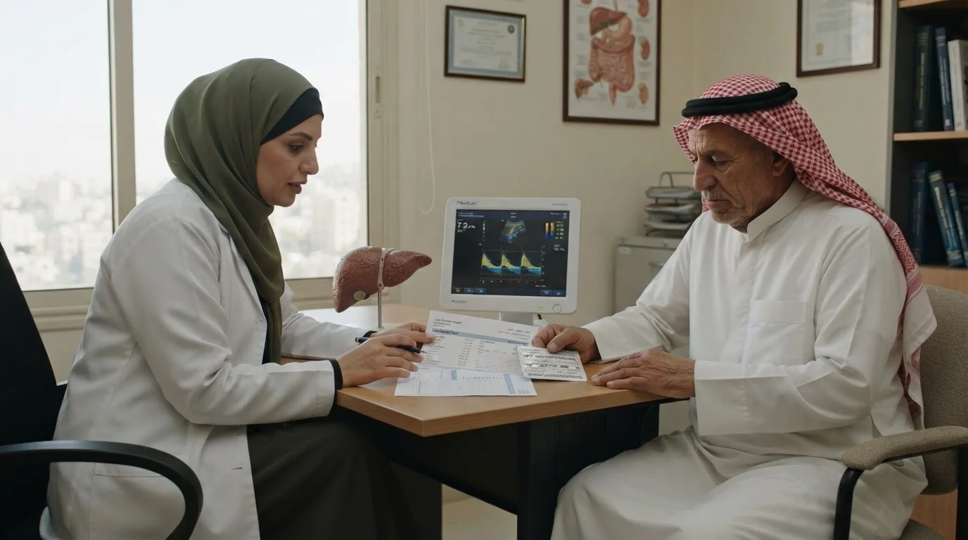 التهاب الكبد الوبائي C: الكشف المبكر، العلاج الشافي، ومتابعة التليف — دليل حول فيروس التهاب الكبد C، أهمية التشخيص المبكر، وخيارات العلاج المتاحة.