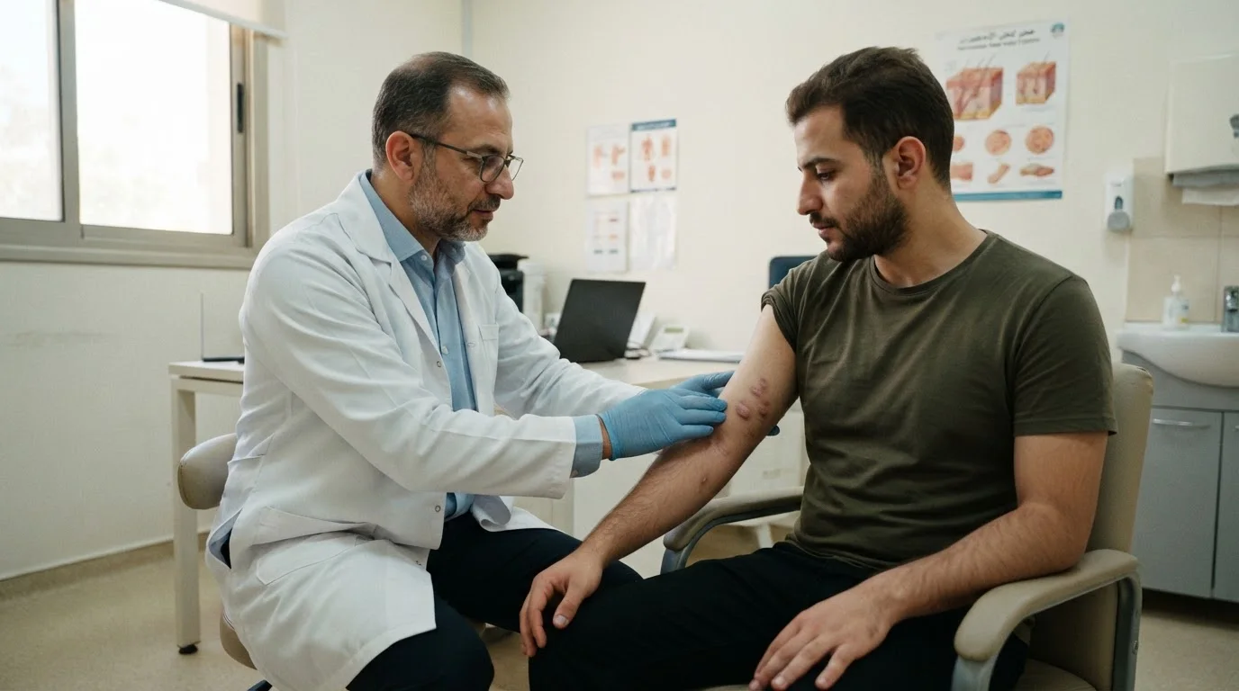 التهاب الغدد العرقية القيحي: الأسباب، الأعراض، والتعايش مع المرض — معلومات حول التهاب الغدد العرقية القيحي، أعراضه المزمنة، وخيارات العلاج المتاحة.
