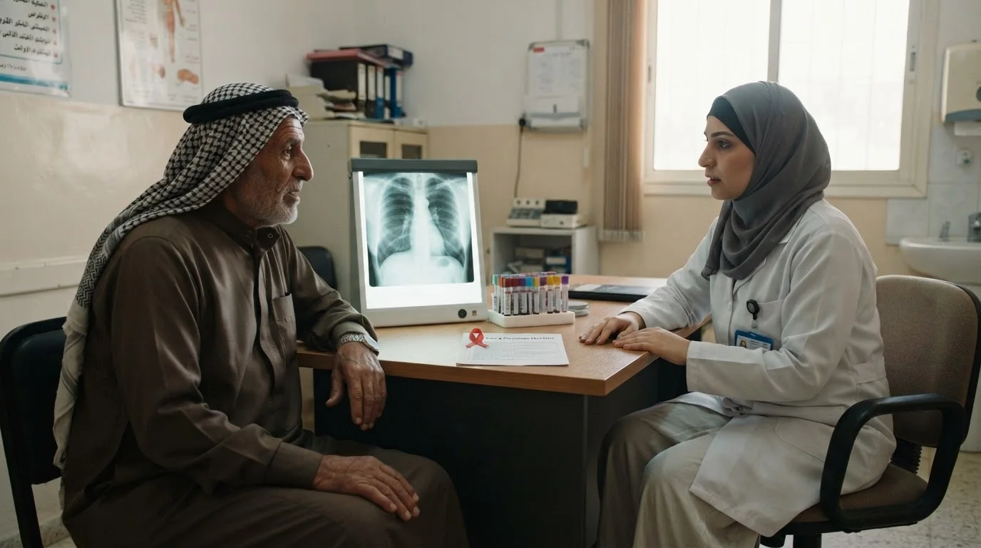 العدوى الانتهازية لدى مرضى فيروس نقص المناعة البشري: الوقاية والعلاج — توضيح لأنواع العدوى الثانوية المرتبطة بضعف المناعة وسبل الوقاية منها.