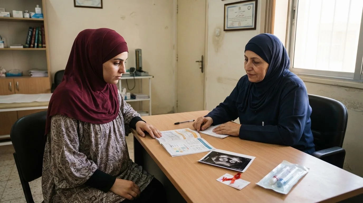 فيروس نقص المناعة البشري (HIV) والحمل: حماية الأم والجنين — إرشادات حول الوقاية من انتقال الفيروس من الأم إلى الجنين أثناء الحمل والولادة.