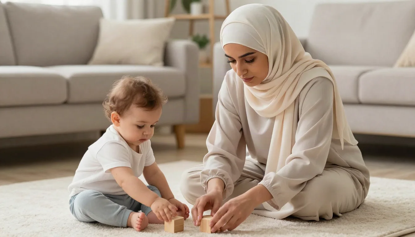 مراحل نمو الرضيع من الولادة حتى عمر السنة: ما تتوقعه الأم — متابعة لمراحل التطور البدني والحركي والاجتماعي للرضيع خلال عامه الأول وأهم مهارات النمو.