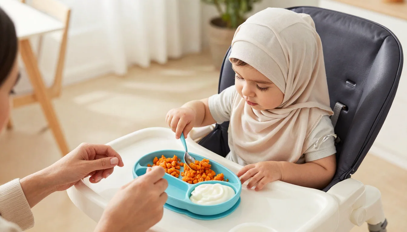 تغذية الرضع من الولادة حتى عمر السنتين: دليل شامل — إرشادات حول الرضاعة الطبيعية والصناعية، وكيفية إدخال الأطعمة الصلبة للرضع حتى عمر سنتين.
