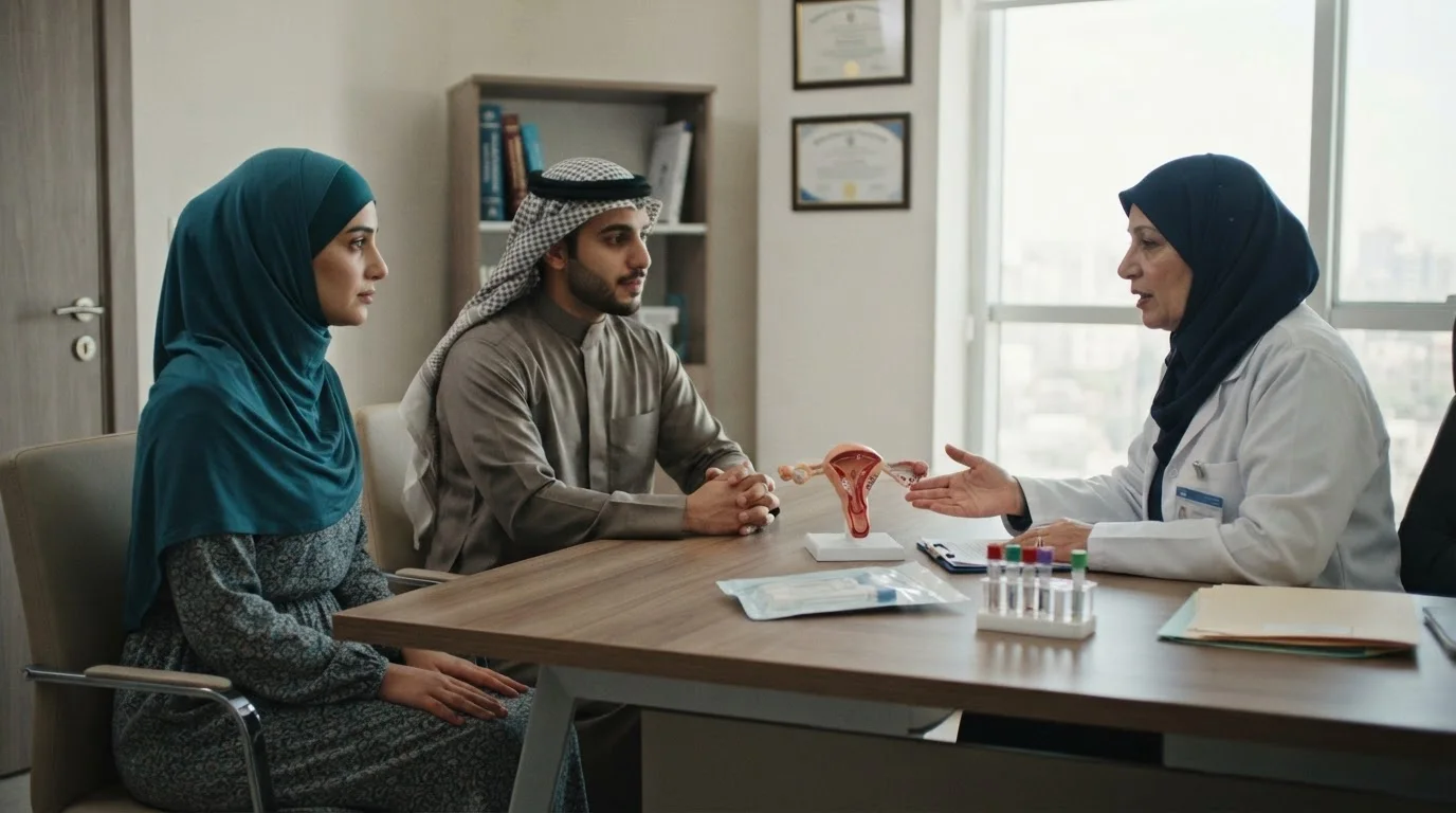 تأخر الحمل (العقم): الأسباب، الفحوصات، وخيارات العلاج للزوجين — استعراض للأسباب المحتملة لتأخر الإنجاب لدى الزوجين وخيارات الفحص والتدخل الطبي المتاحة.