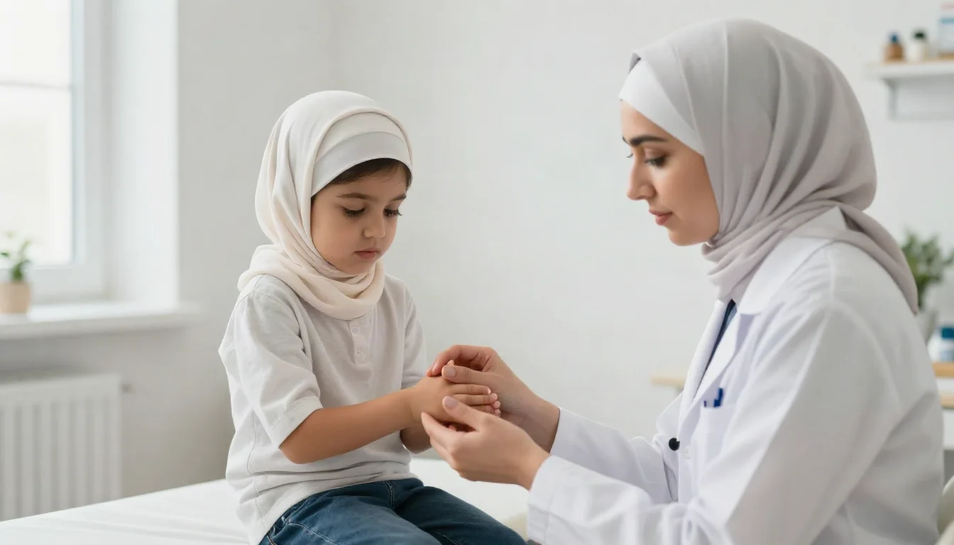 التهاب المفاصل الشبابي مجهول السبب (JIA): تشخيص وعلاج الأطفال — تعريف بالتهاب المفاصل الشبابي المزمن، وأهمية التشخيص المبكر والعلاجات المتاحة لتحسين جودة حياة الأطفال.