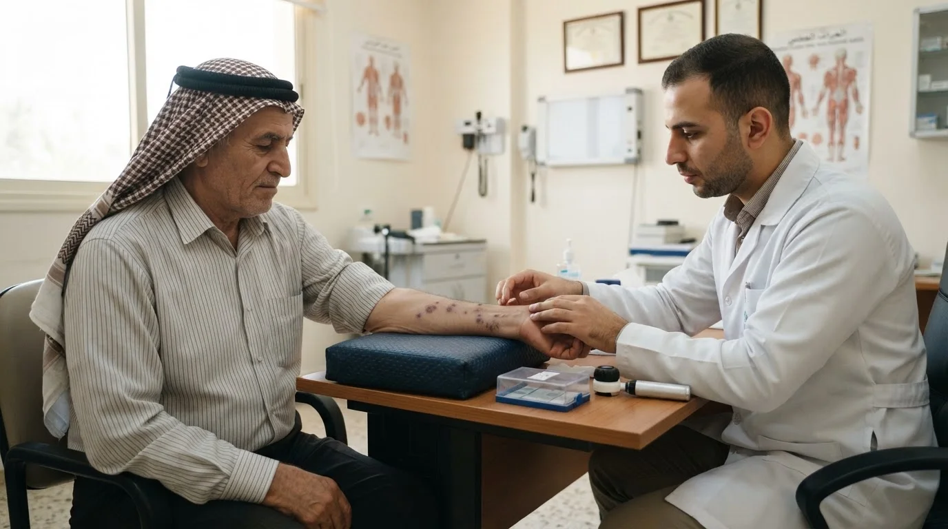 ساركوما كابوزي: الأعراض، التشخيص، والعلاج — استعراض شامل لأعراض وتشخيص وعلاج ساركوما كابوزي المرتبطة بفيروس الهربس البشري 8.