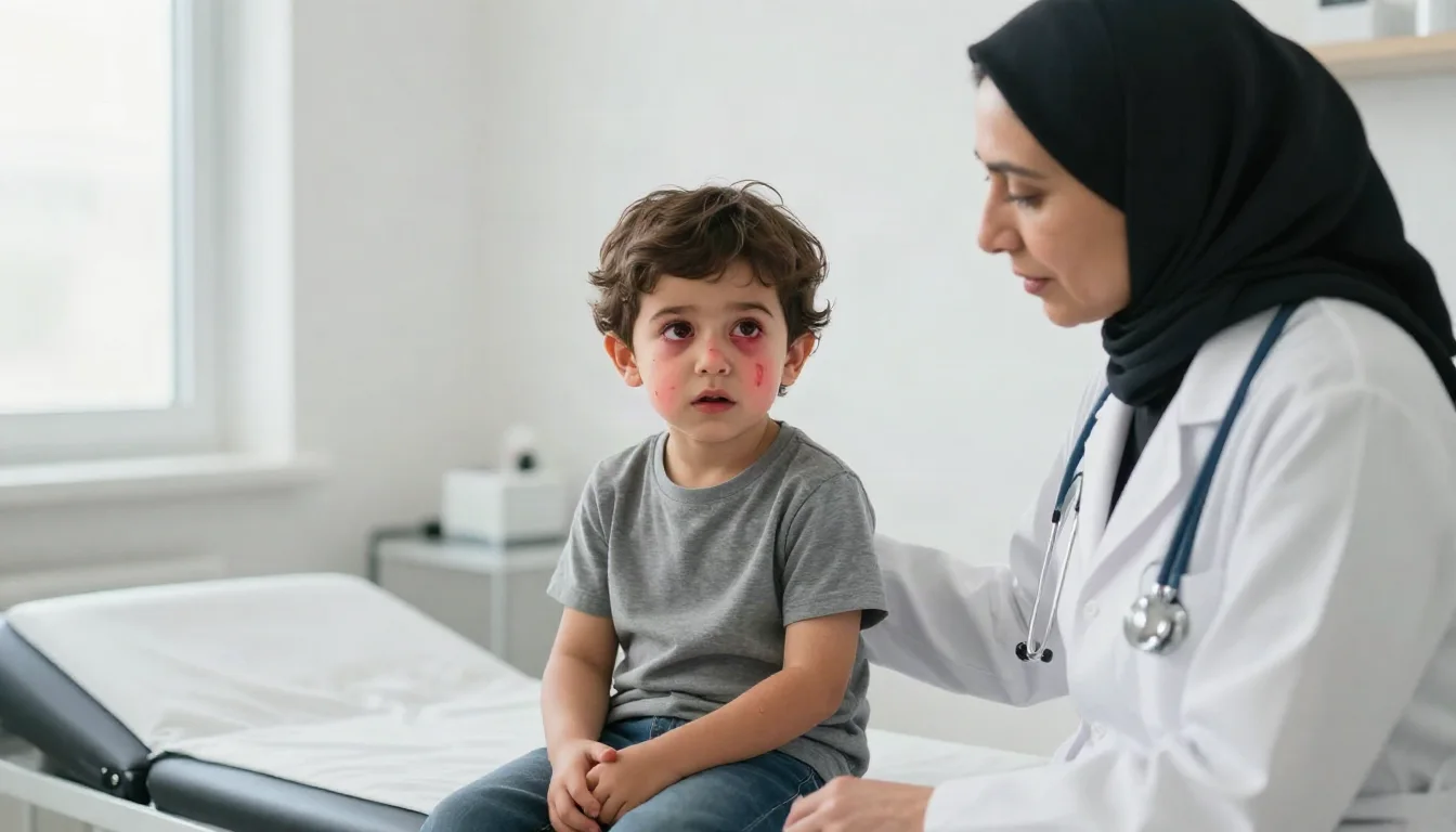 مرض كاواساكي: الأعراض، التشخيص، والعلاج — دليل حول مرض كاواساكي لدى الأطفال، مسبباته، تشخيصه، وطرق التعامل معه لمنع المضاعفات القلبية.