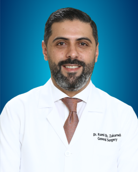 الدكتور رامي خالد زكارنة (Dr. Rami Khaled Zakarneh) طبيب جراحة عامة في جبل عمّان، عمّان